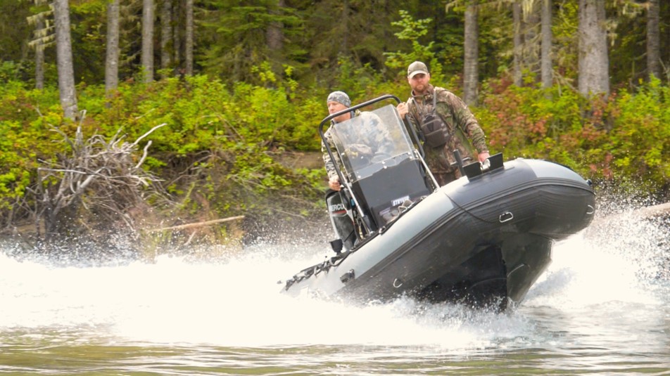 stryker inflatable boat hunting